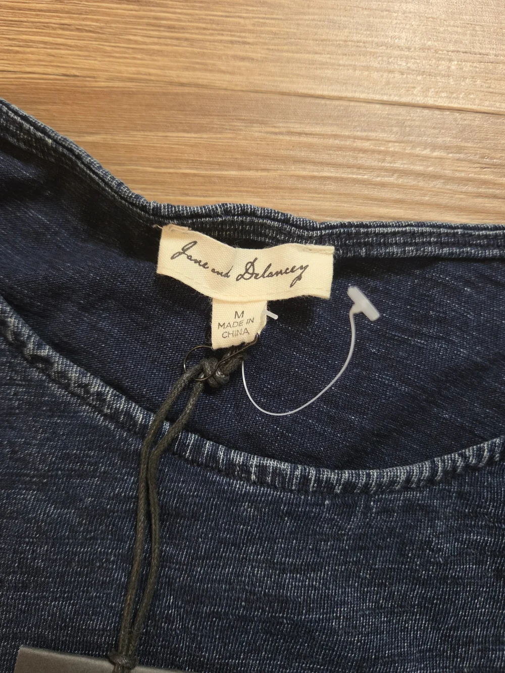 Jane and Delancey Navy Blue Knit Short Dress - Picture 5 of 7